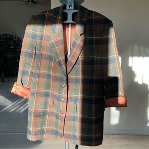 Plaid Women's Blazer